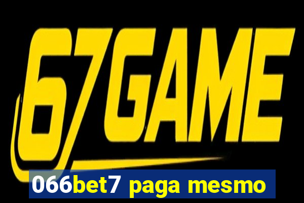 066bet7 paga mesmo