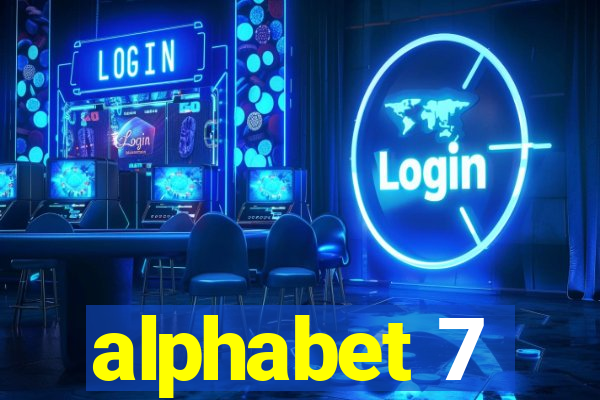 alphabet 7