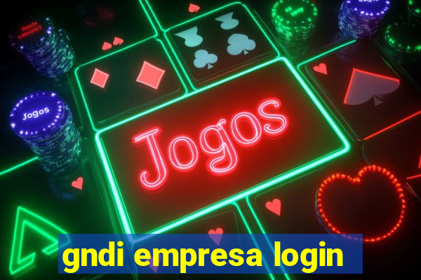 gndi empresa login