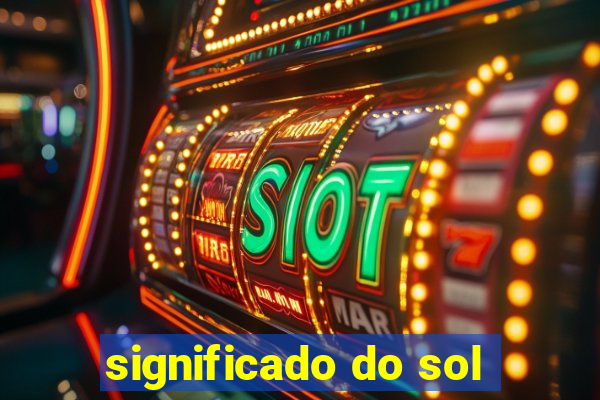significado do sol