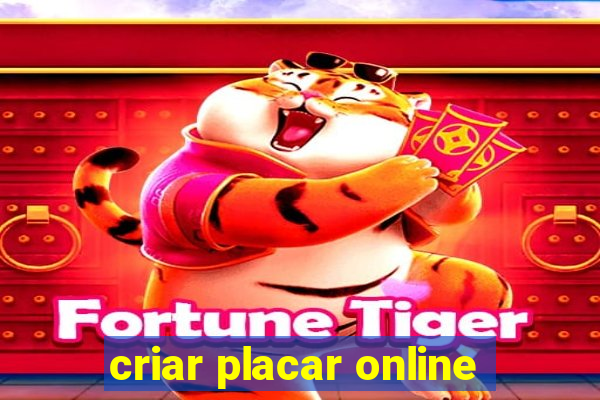 criar placar online