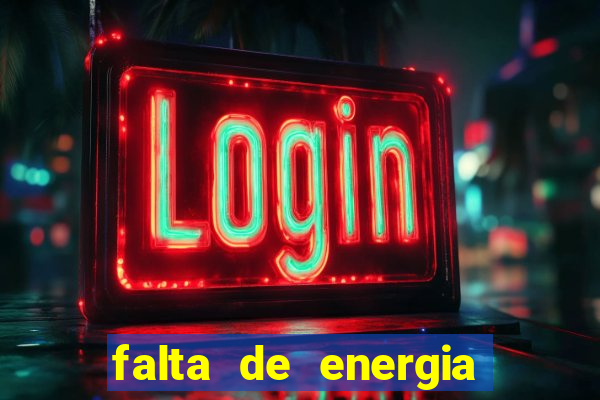 falta de energia em caucaia