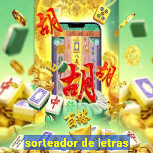 sorteador de letras