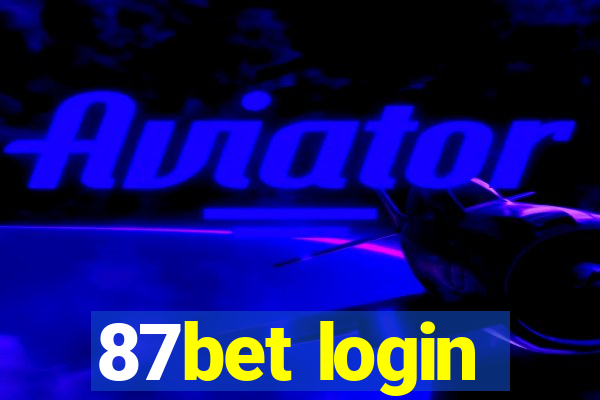 87bet login