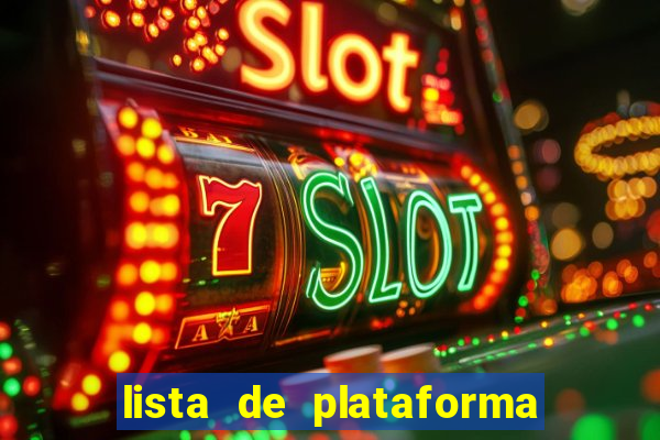 lista de plataforma de jogos