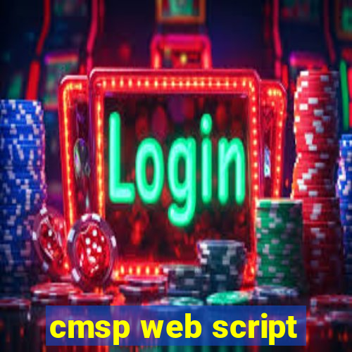 cmsp web script