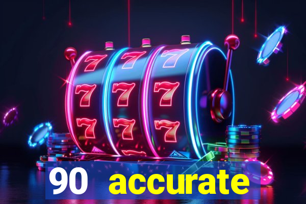 90 accurate football predictions
