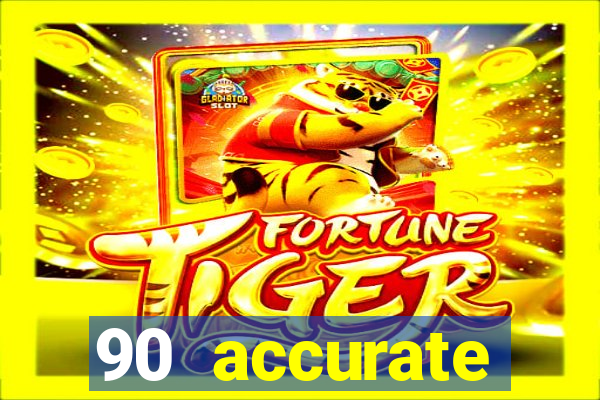 90 accurate football predictions