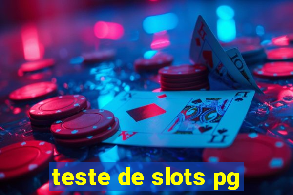 teste de slots pg