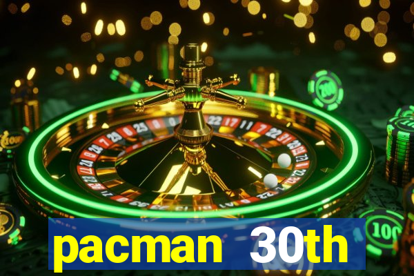 pacman 30th anniversary sonic
