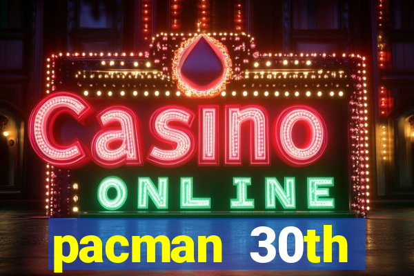 pacman 30th anniversary sonic