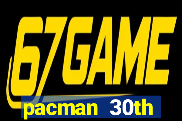 pacman 30th anniversary sonic