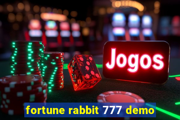 fortune rabbit 777 demo