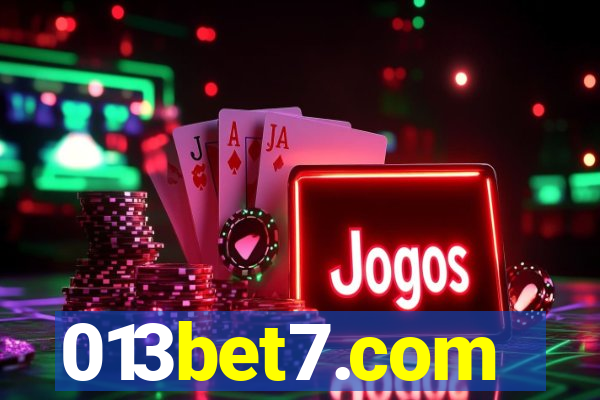 013bet7.com