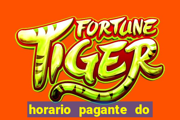 horario pagante do coelho fortune