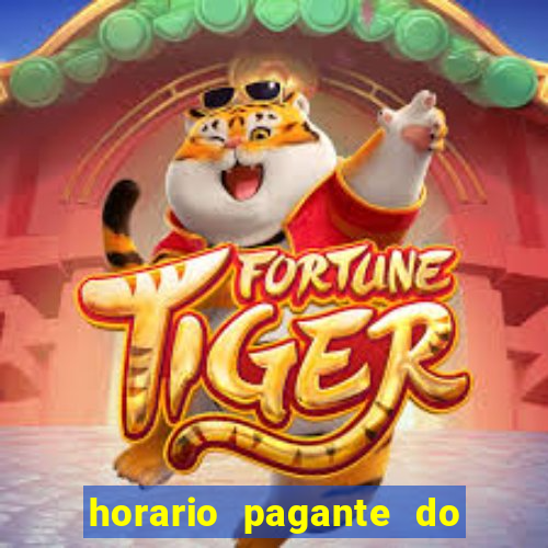 horario pagante do coelho fortune