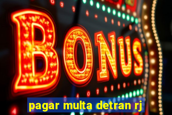 pagar multa detran rj