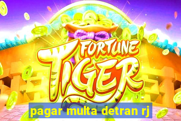 pagar multa detran rj