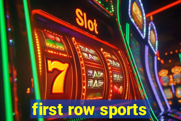 first row sports