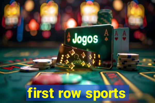 first row sports