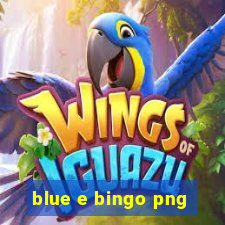 blue e bingo png
