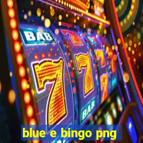blue e bingo png