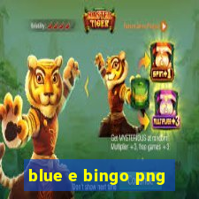 blue e bingo png
