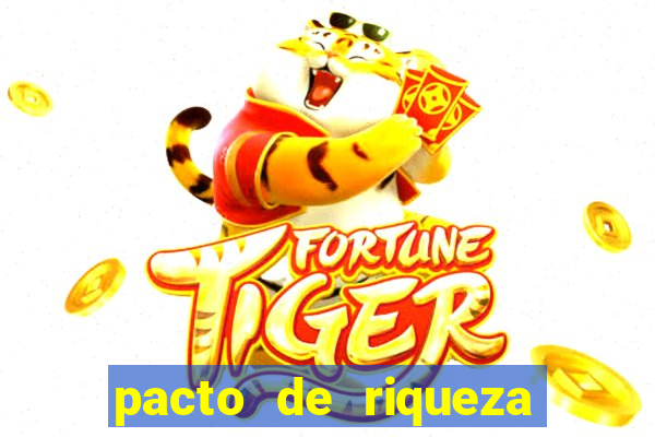 pacto de riqueza com oxum