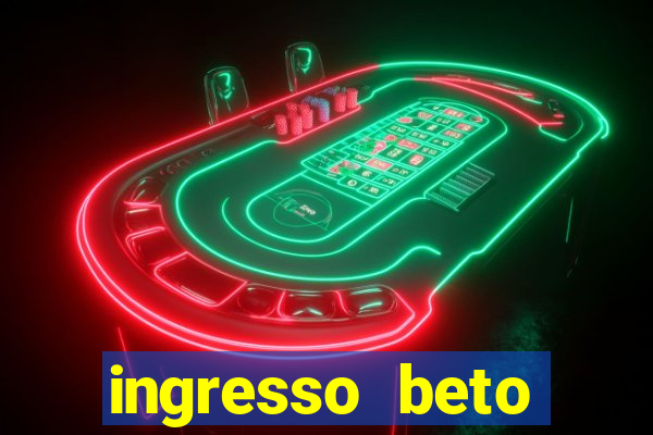 ingresso beto carrero com desconto