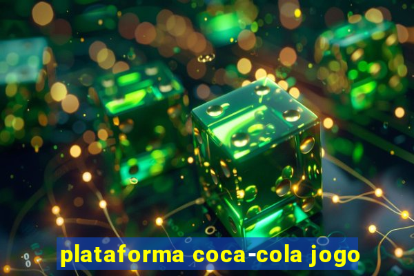 plataforma coca-cola jogo