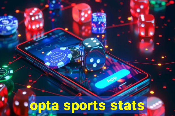 opta sports stats