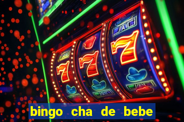 bingo cha de bebe cartelas para imprimir