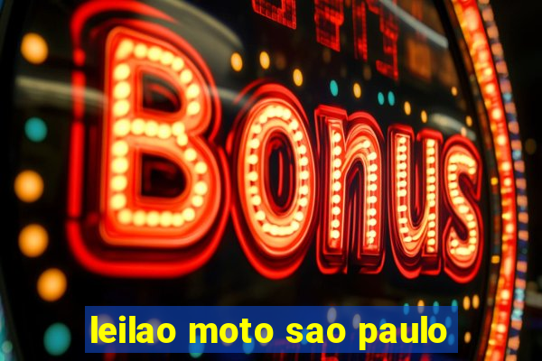 leilao moto sao paulo