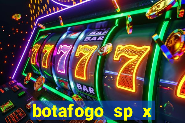 botafogo sp x palmeiras futemax