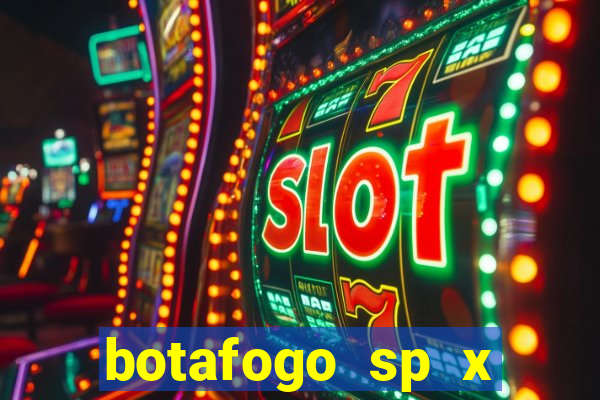 botafogo sp x palmeiras futemax