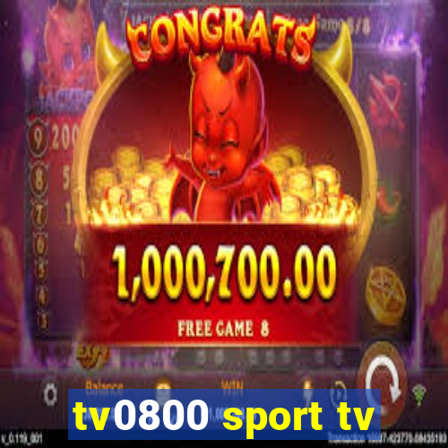 tv0800 sport tv