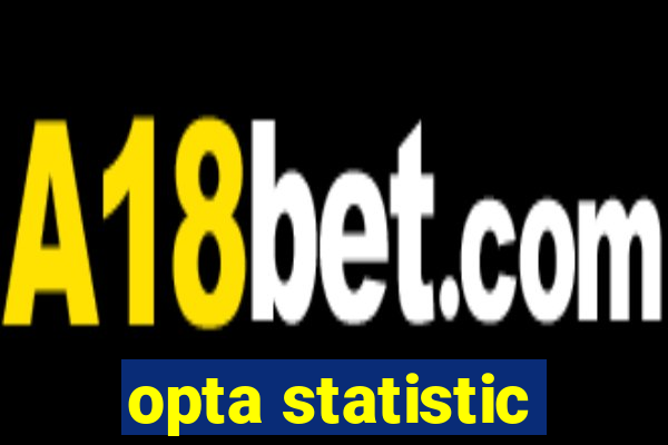 opta statistic