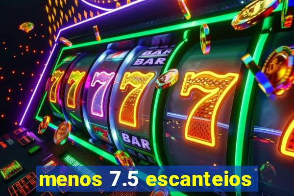 menos 7.5 escanteios