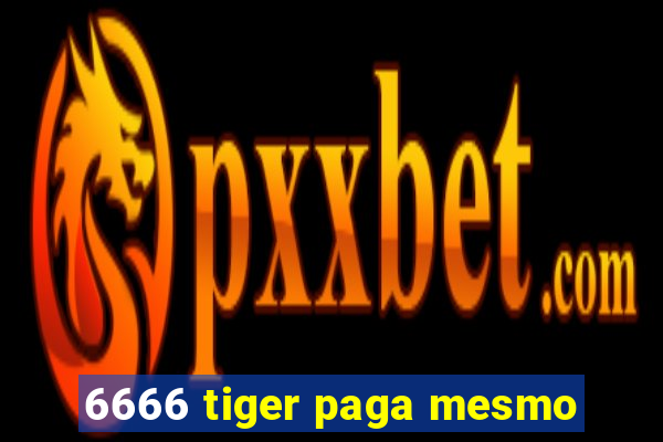 6666 tiger paga mesmo