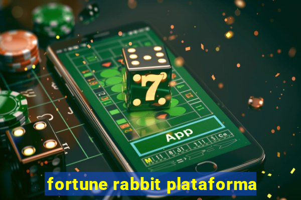 fortune rabbit plataforma