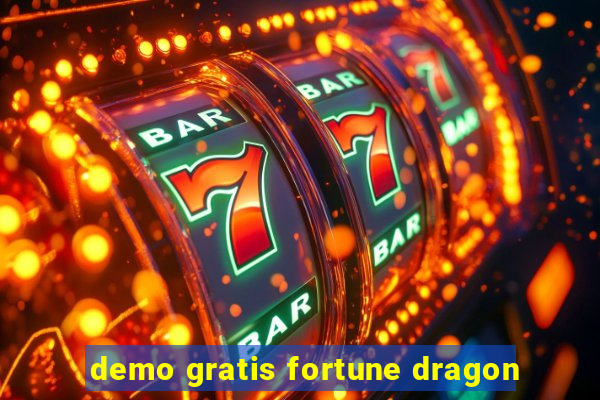 demo gratis fortune dragon