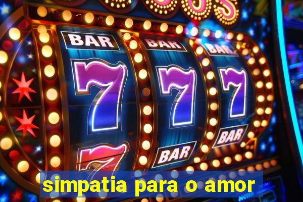 simpatia para o amor