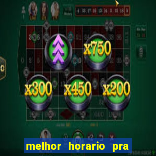 melhor horario pra jogar fortune rabbit