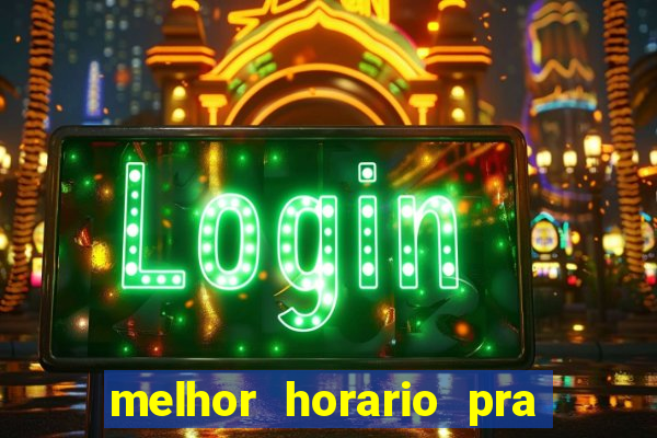 melhor horario pra jogar fortune rabbit