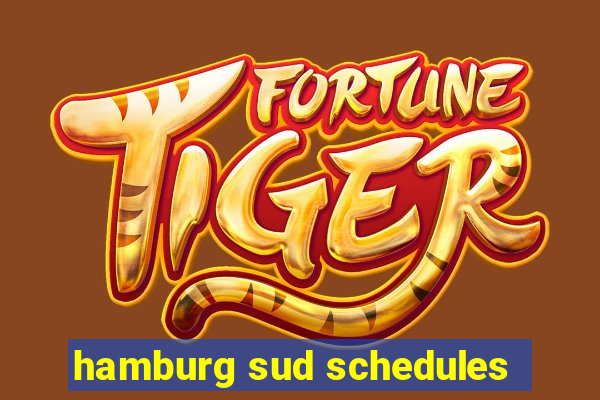 hamburg sud schedules