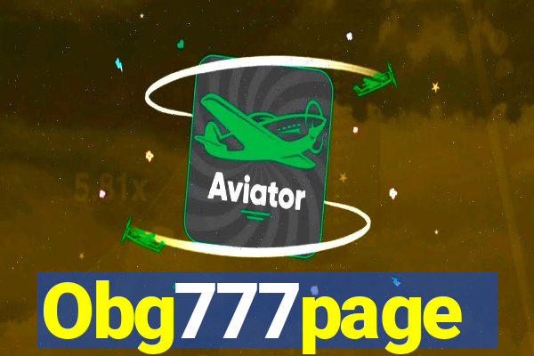 Obg777page