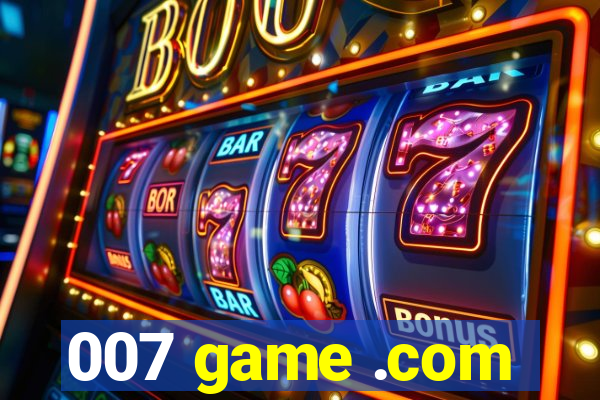007 game .com