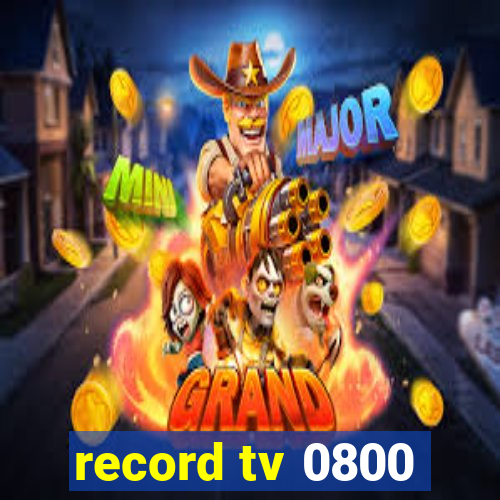 record tv 0800