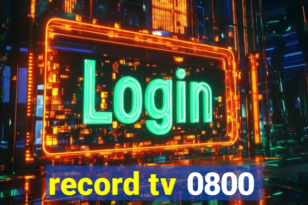 record tv 0800