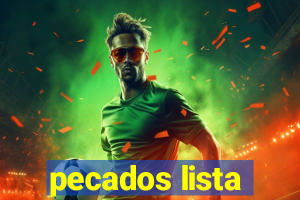 pecados lista